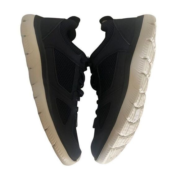 Skechers Lite-Weight Memory Foam Sneaker Unisex, Size 8.5 navy/white, brand‎ new - Picture 10 of 12